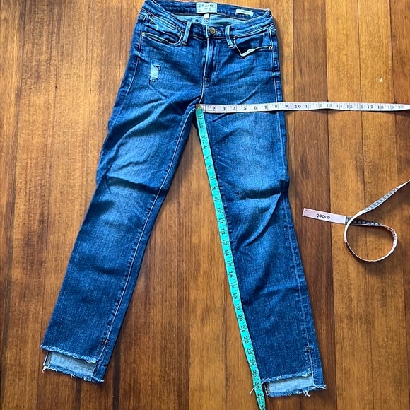 Frame Le High Straight in Carroll Wash - Picture 10 of 16